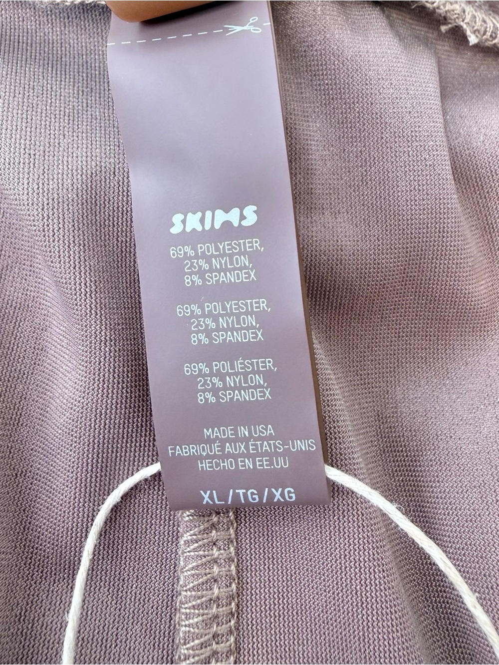NWT SKIMS Swim Mini Sarong Skirt Size XL - Picture 6 of 6